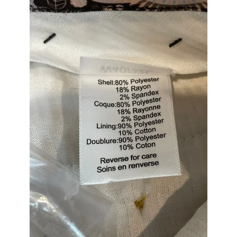 Paisley & Gray Light Tan Slim Fit Dress Pants Size 40W x 32L New With Tag